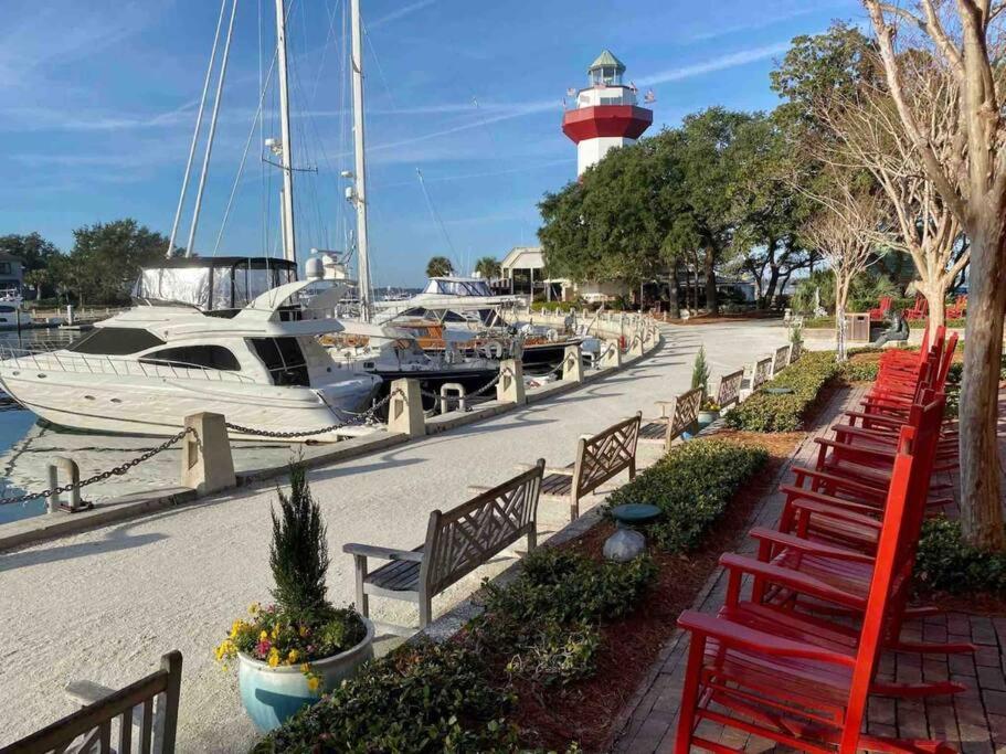 In The Heart Of Harbour Town 2Br 2Ba Pool Access Close To Beach Hilton Head Island Zewnętrze zdjęcie